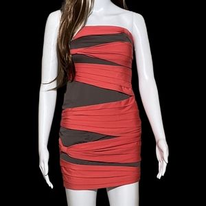 Two Tone Bodycon Dress